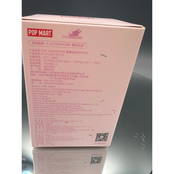 POP MART THE MONSTERS Labubu Lazy Yoga Series CONFIRMED AMERICANO - Picture 7 of 8